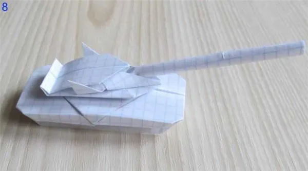 Как сделать боевую технику из бумаги оригами. Военная техника своими руками. 32