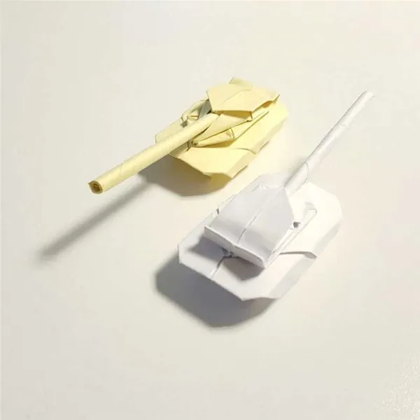 Как сделать боевую технику из бумаги оригами. Военная техника своими руками. 50