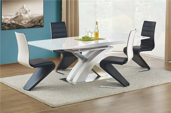 стол и стулья для гостиной современные