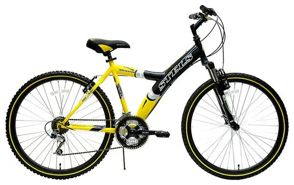Желтый велосипед