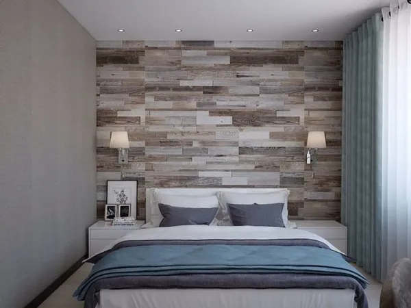 Ламинат на стене в интерьере спальни: секреты монтажа + фото лучших вариантов дизайна
