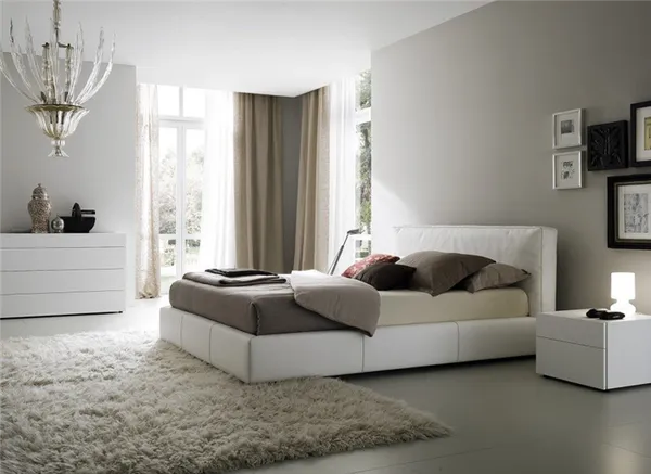 спальня в стиле модерн фото дизайна