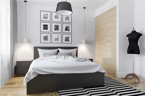 спальня в стиле модерн фото интерьера