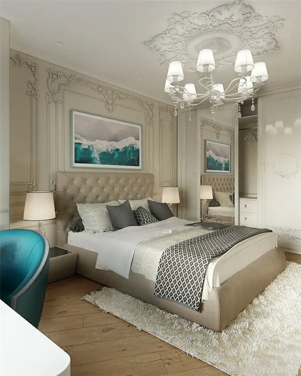 Спальня в стиле модерн 70+ фото: идеи оформления в 2022 году