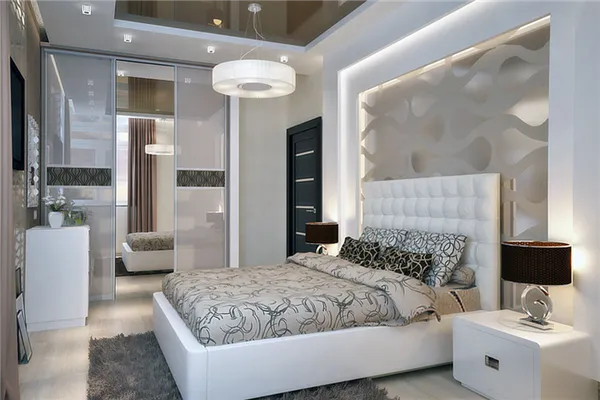 спальня в стиле модерн идеи дизайна