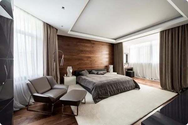 Спальня в стиле модерн 70+ фото: идеи оформления в 2022 году
