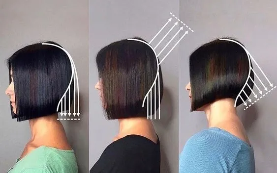 Градуированные стрижки на средние волосы. Фото с челкой и без, на круглое лицо, модные