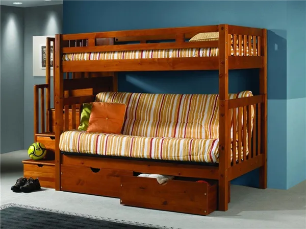 Двухъярусные кровати с диваном внизу – виды и их функционал. Двухъярусная кровать с диваном внизу. 8
