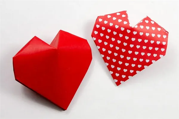 Как сделать сердечко из бумаги: 6 простых схем. Сердечко из бумаги. 10