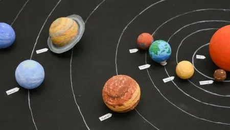 Лепим модель Солнечной системы из пластилина. Солнечная система презентация. 58