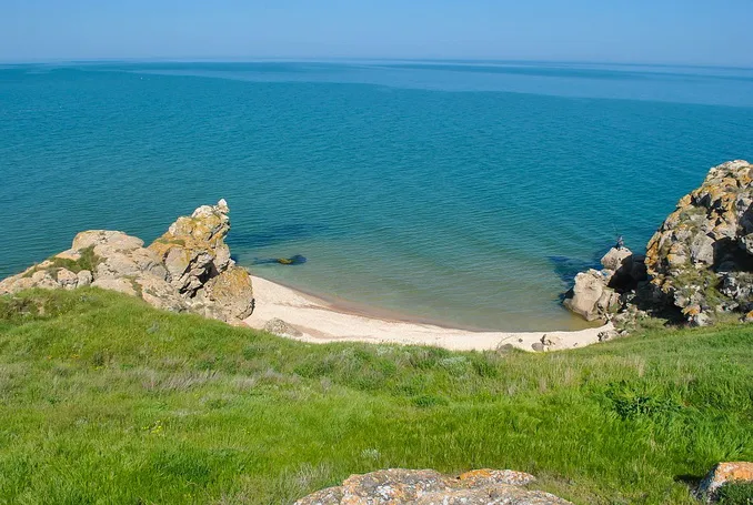 Генеральские пляжи на Азовском море в Крыму