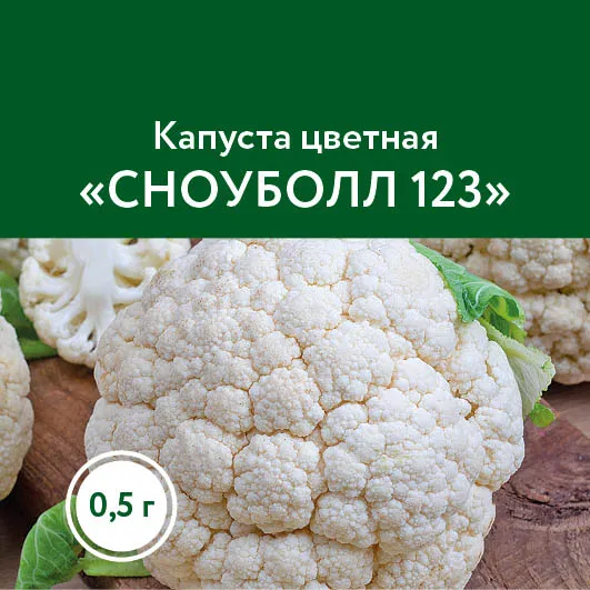 Капуста цветная Сноуболл 123