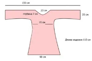 Пляжная накидка своими руками на купальник со схемами и описанием