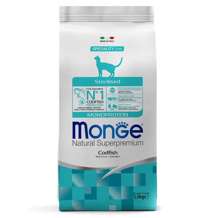 Monge диета Gastrointestinal для кошек, сухой корм 7