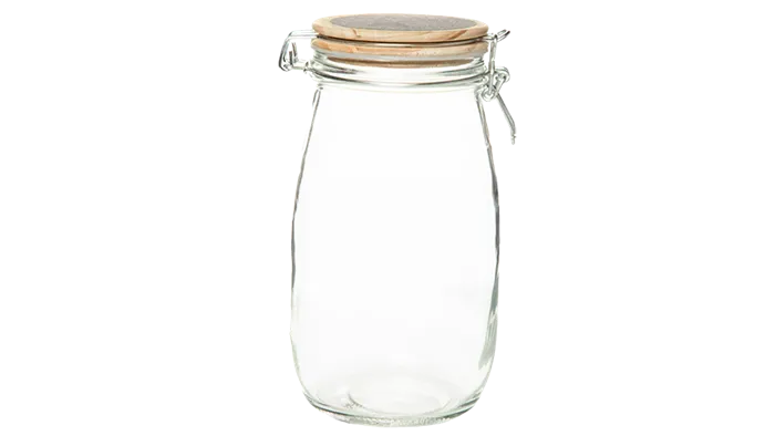 Glass jars