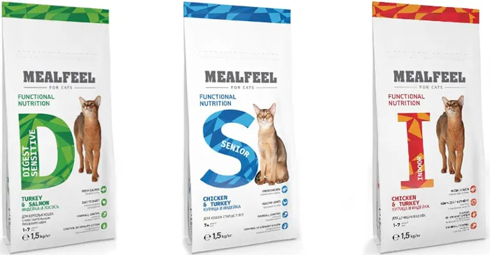 Корм для кошек Mealfeel - отзывы