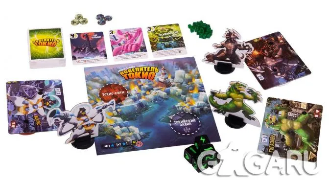 Настольная игра Повелитель Токио (King of Tokyo)