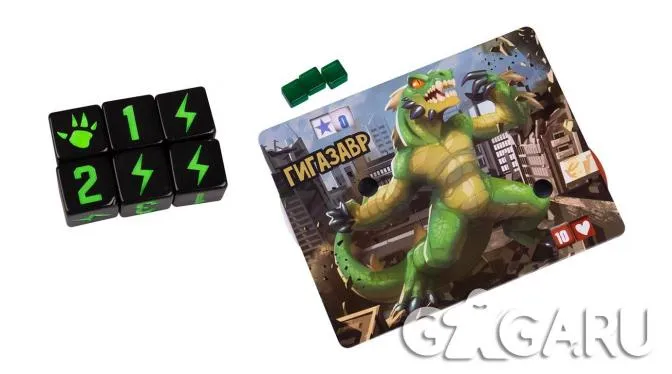 Настольная игра Повелитель Токио (King of Tokyo)