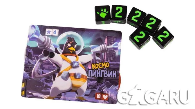 Настольная игра Повелитель Токио (King of Tokyo)