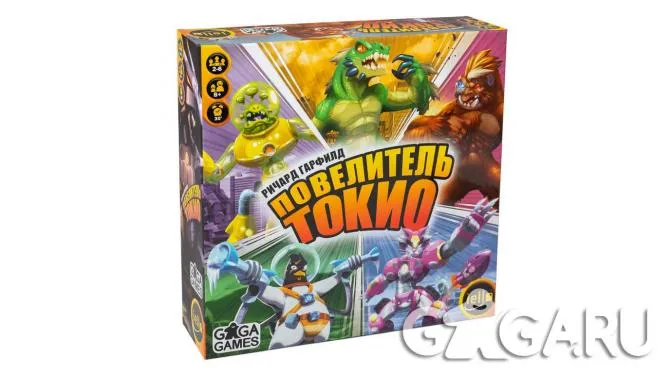 Настольная игра Повелитель Токио (King of Tokyo)