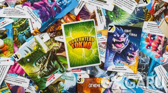 Настольная игра Повелитель Токио (King of Tokyo)