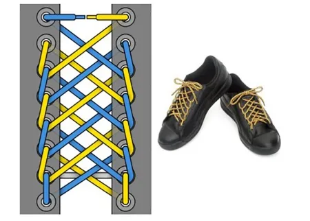 Как спрятать шнурки на кроссовках, чтобы они не болтались и не мешали — 5 способов 13
