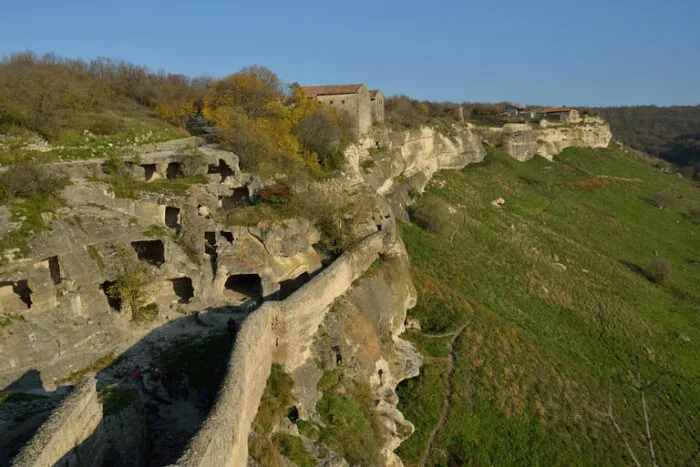 Пещерный город ЧуфутКале в Крыму история особенности и месторасположение чуфут кале в крыму 2