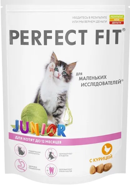 Корм для котят Perfect Fit Cat Junior 5