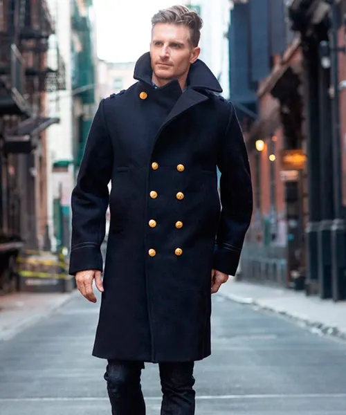 Офицерский рифер bridge coat