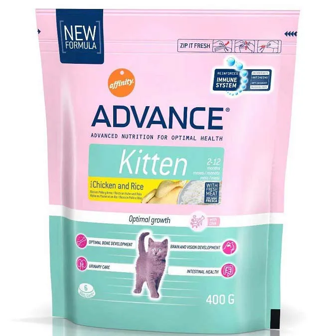 корм для котят Advance