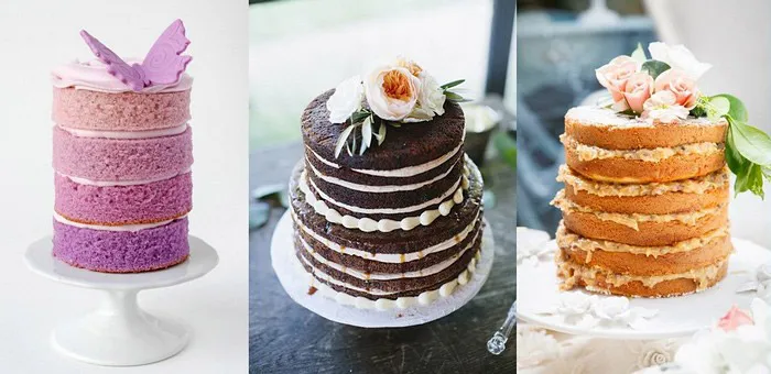 Свадебный Naked Cake